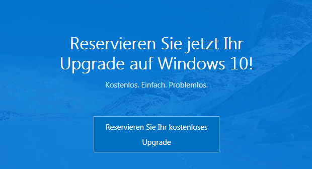Kostenloses Upgrade auf Windows 10 endet am 29. Juli 2016