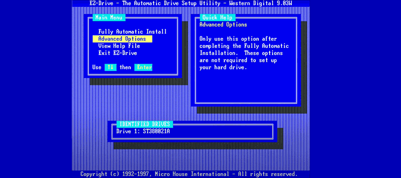 BIOS Limit 504 MB für Festplatten
